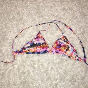 jolyn large printed triangle top